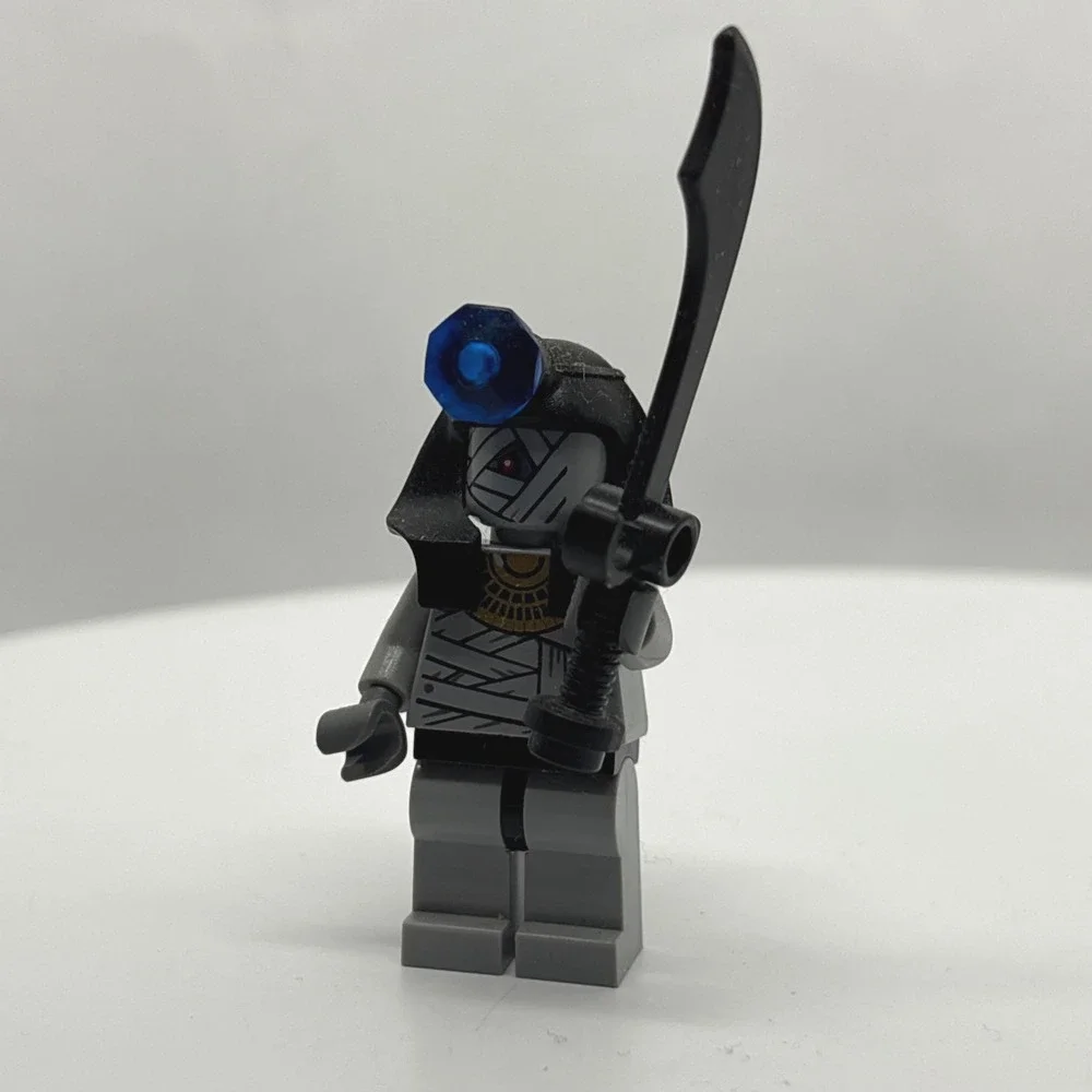 LEGO Pharaohs Quest Mummy Warrior 1 Minifigure pha003 Scimitar Sword 7326 7306